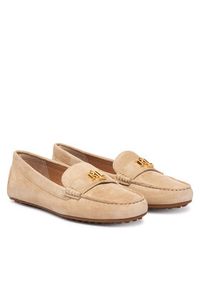 Lauren Ralph Lauren - LAUREN RALPH LAUREN Mokasyny Barnsbury 802821629035 Beżowy jasny. Kolor: beżowy. Materiał: zamsz, skóra #6