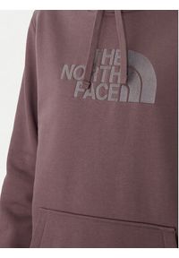 The North Face Bluza Drew Peak NF0A89EH Bordowy Regular Fit. Kolor: czerwony. Materiał: bawełna #4