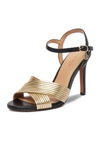 Nine West Sandały CEO-CD25-217-1 Złoty. Kolor: złoty. Materiał: materiał #7