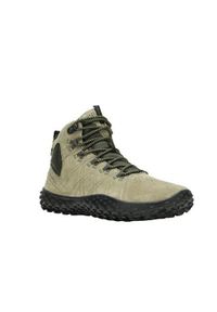 Buty do biegania męskie Merrell J5006859. Zapięcie: sznurówki. Kolor: zielony, wielokolorowy. Materiał: skóra, materiał. Szerokość cholewki: normalna. Sport: bieganie