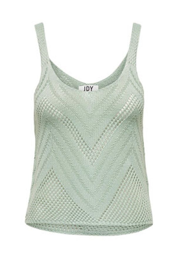 JDY Sweter 15226348 Zielony. Kolor: zielony. Materiał: syntetyk