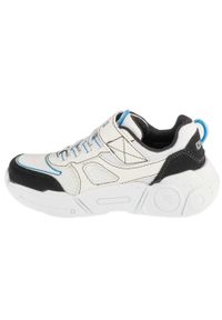 skechers - Buty sportowe Sneakersy chłopięce, Gametronix 2.0. Kolor: biały. Sport: turystyka piesza