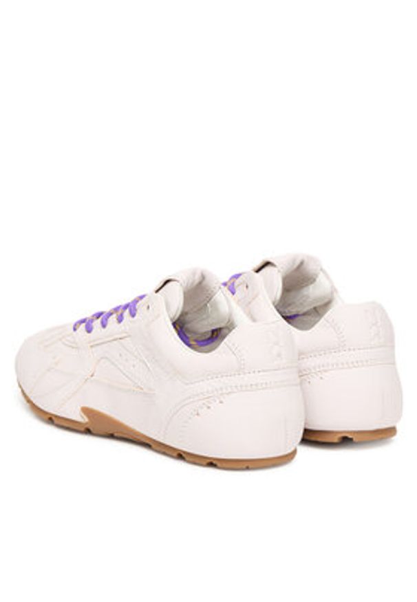 Nokwol Sneakersy Atlas Biały. Kolor: biały. Materiał: skóra