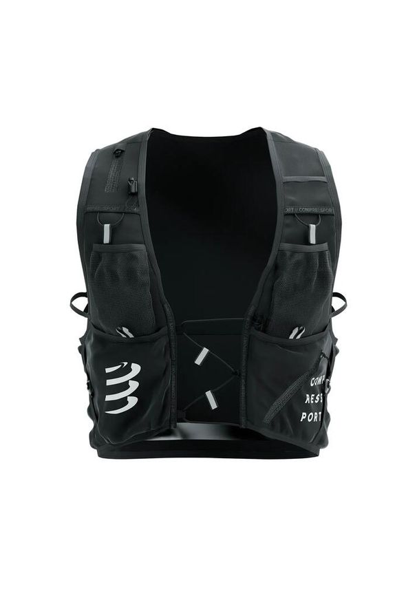 Kamizelka biegowa Compressport Ultrun Evo 10 Pack. Kolor: czarny. Sport: bieganie