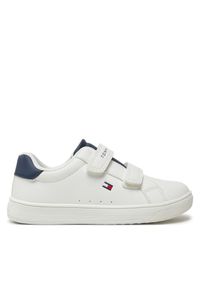 TOMMY HILFIGER - Sneakersy Tommy Hilfiger. Kolor: biały