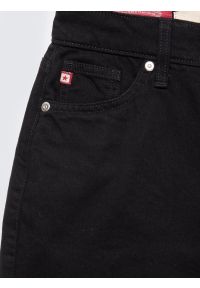 Big-Star - Jeansy damskie mom jeans czarne Silla 936. Stan: podwyższony. Kolor: czarny. Styl: klasyczny, retro