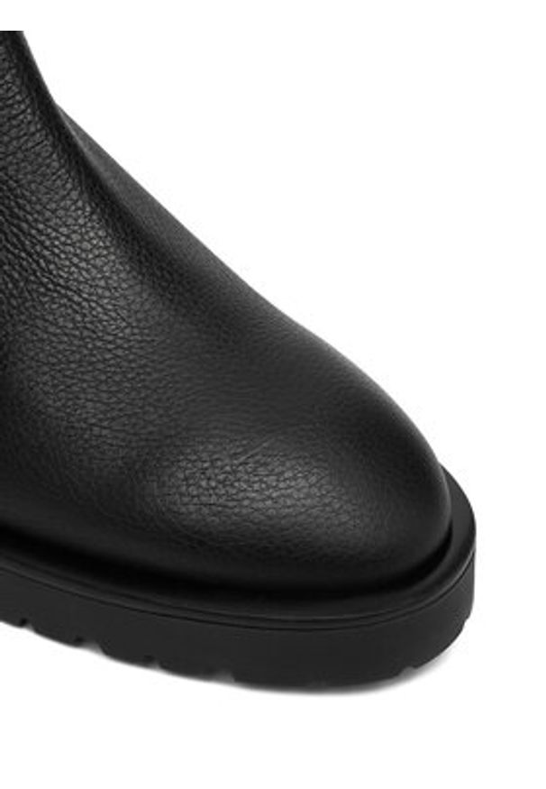 Aigner Botki 1252150 Czarny. Kolor: czarny. Materiał: skóra