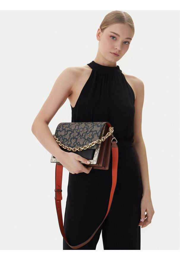 Tous - TOUS Torebka Audre 2001799554 Brązowy. Kolor: brązowy. Materiał: skórzane