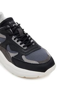 D.A.T.E. Sneakersy Fuga W421-FG-PU Czarny. Kolor: czarny. Materiał: skóra #3