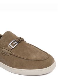 Guess Mokasyny FMJHEA SUE14 Khaki. Kolor: brązowy. Materiał: zamsz, skóra #5