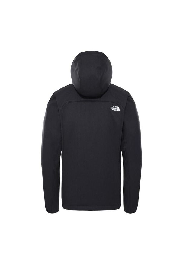 Kurtka turystyczna softshell męska The North Face M Quest Hooded. Kolor: czarny. Materiał: softshell. Sport: turystyka piesza