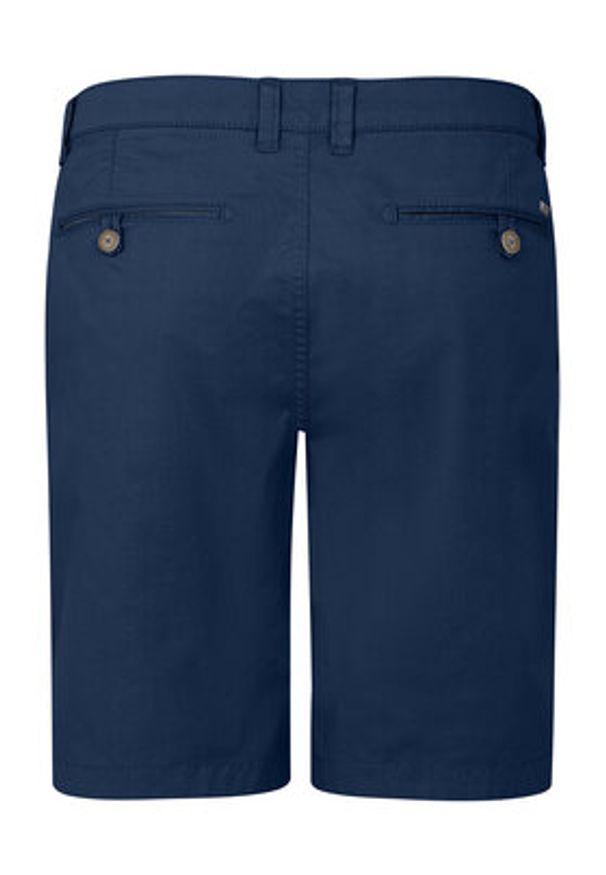 Bugatti Szorty materiałowe 4379-76441C Niebieski Regular Fit. Kolor: niebieski. Materiał: bawełna