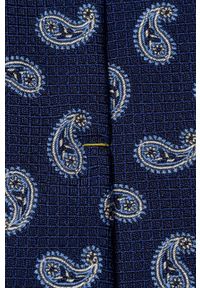 Eton Krawat kolor granatowy. Kolor: niebieski #3
