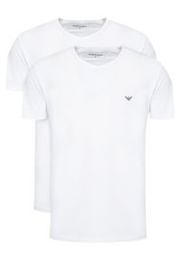 Emporio Armani Underwear Komplet t-shirtów EM000392 AF14132 M0082 Biały Regular Fit. Kolor: biały. Materiał: bawełna #7