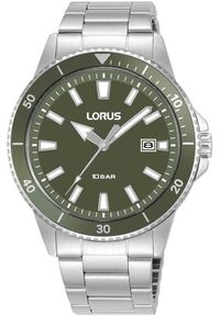 Zegarek Lorus Zegarek męski Lorus RH903SX9 srebrny. Kolor: srebrny #1