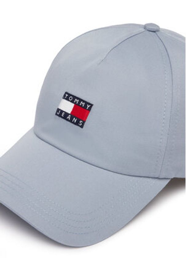 Tommy Jeans Czapka z daszkiem Heritage AM0AM12933 Niebieski jasny. Kolor: niebieski. Materiał: bawełna