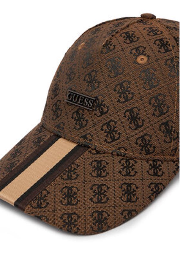 Guess Czapka z daszkiem AM9594 POL01 Brązowy. Kolor: brązowy. Materiał: poliester