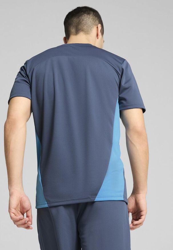Puma - Męska koszulka treningowa Manchester City PUMA Inky Blue Magic. Kolor: niebieski. Sport: fitness