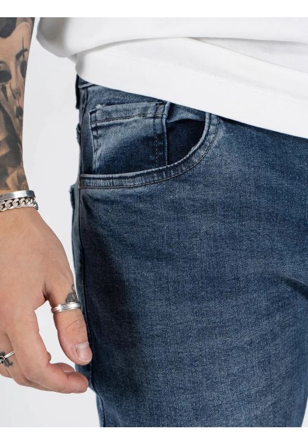 MARCUS - Męskie Spodnie Jeansowe Marcus Felix 2211 Urban Blue Used 14-200296