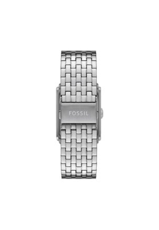 Fossil Zegarek Carraway FS6008 Srebrny. Kolor: srebrny
