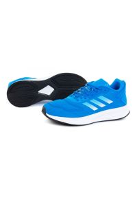 Adidas - Buty adidas Duramo 10 M GW8349 niebieskie. Kolor: niebieski. Materiał: materiał, syntetyk, guma. Szerokość cholewki: normalna #3