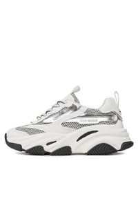 Steve Madden Sneakersy Possession-E Sneaker SM19000033-04005-04D Srebrny. Kolor: srebrny. Materiał: skóra #4