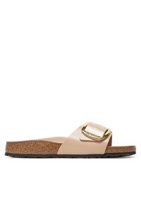 Klapki Birkenstock. Kolor: beżowy