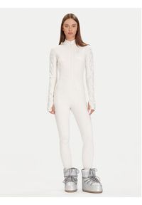 Guess Kombinezon W5BD1P K7182 Écru Slim Fit. Materiał: syntetyk #3