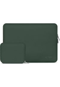 TECH-PROTECT - Tech-Protect NeoSlim Laptop 15-16 zielony. Kolor: zielony. Materiał: neopren, materiał, polar, tkanina. Styl: casual, biznesowy, elegancki