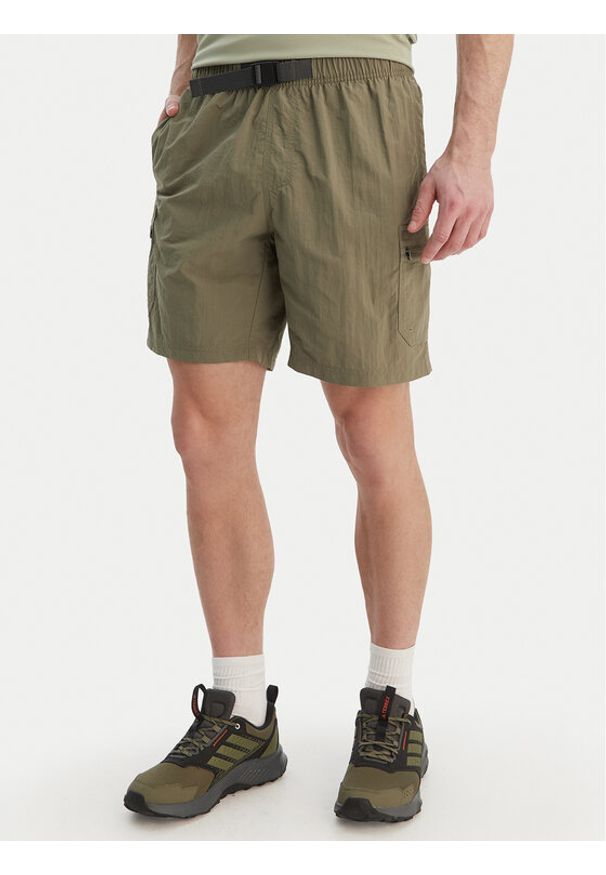 columbia - Columbia Szorty sportowe Mountaindale™ 2121471 Zielony Regular Fit. Kolor: zielony. Materiał: syntetyk