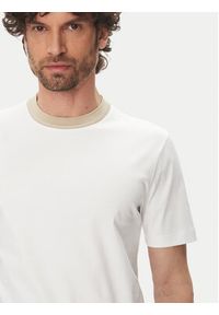 BOSS T-Shirt H-Tessler 199 50531793 Biały Slim Fit. Kolor: biały. Materiał: bawełna #4