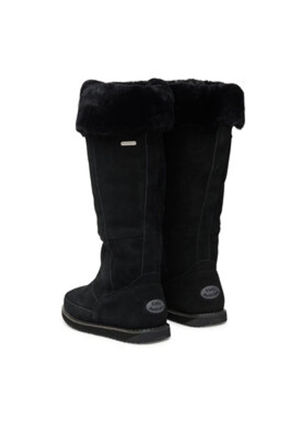 EMU Australia Śniegowce Georgi W13218 Czarny. Kolor: czarny. Materiał: skóra