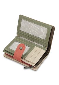 Beżowy Damski Elegancki Portfel Anekke. Kolor: beżowy #5