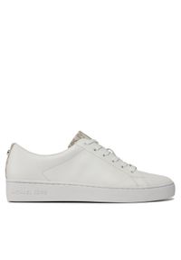 MICHAEL Michael Kors Sneakersy Keaton Lace Up 43R4KTFS2L Écru. Materiał: skóra