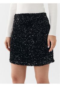 Glamorous Spódnica mini AN4315 Czarny Regular Fit. Kolor: czarny. Materiał: syntetyk