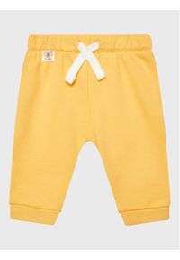 Zippy Spodnie dresowe ZNBAP0401 23001 Żółty Regular Fit. Kolor: żółty. Materiał: bawełna