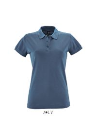SOL'S - Damska koszulka polo Sol's Perfect. Typ kołnierza: polo. Kolor: niebieski #1