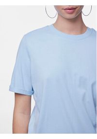 Pieces T-Shirt Ria 17086970 Niebieski Regular Fit. Kolor: niebieski. Materiał: bawełna #7