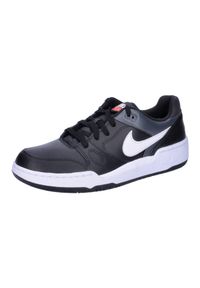 Buty do chodzenia męskie Nike Full Force Lo. Kolor: czarny. Materiał: skóra. Szerokość cholewki: normalna. Sport: turystyka piesza