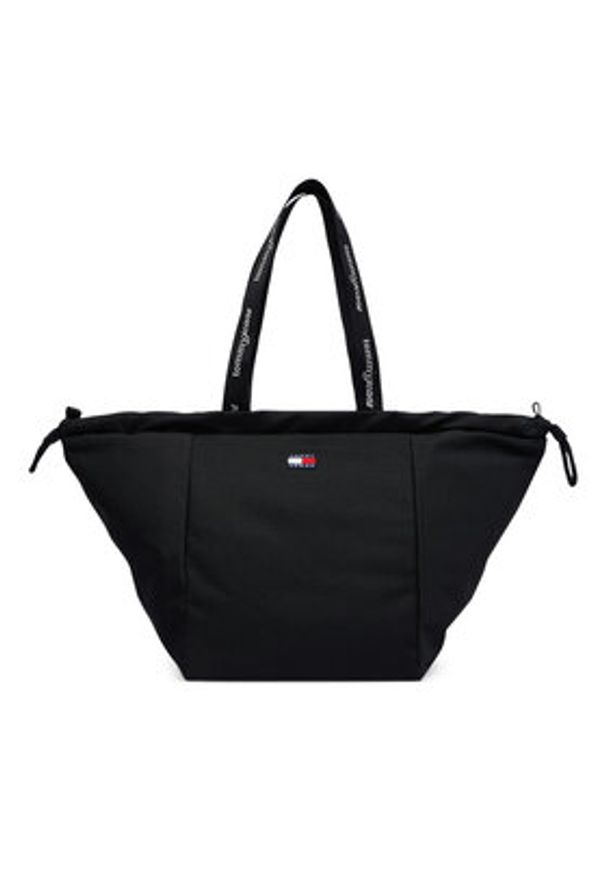 Tommy Jeans Torebka Tjw Ess Daily Tote AW0AW18771 Czarny. Kolor: czarny