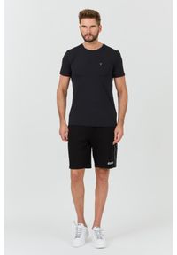 Guess - GUESS Czarny męski t-shirt New Tech Str T, Rozmiar XXL. Kolor: czarny #4