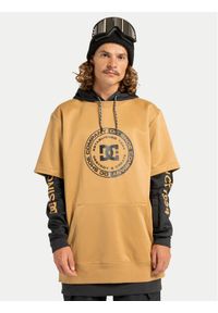 DC Shoes Bluza Dryden ADYFT03440 Brązowy Regular Fit. Kolor: brązowy. Materiał: syntetyk #1