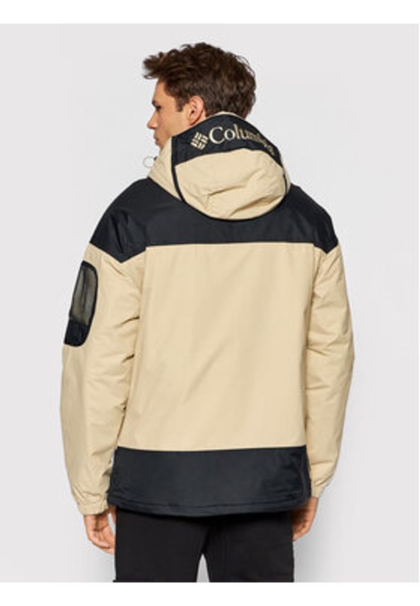 columbia - Columbia Kurtka anorak Challenger 1698431 Beżowy Regular Fit. Kolor: beżowy. Materiał: syntetyk