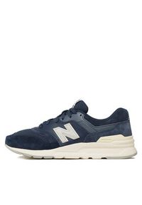 New Balance Sneakersy CM997HPB Granatowy. Kolor: niebieski. Materiał: materiał #4