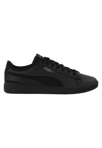 Buty damskie Puma Vikky V3 Lth skórzane na co dzień. Okazja: na co dzień. Zapięcie: sznurówki. Kolor: czarny. Materiał: syntetyk, materiał. Szerokość cholewki: normalna. Model: Puma Vikky. Sport: turystyka piesza