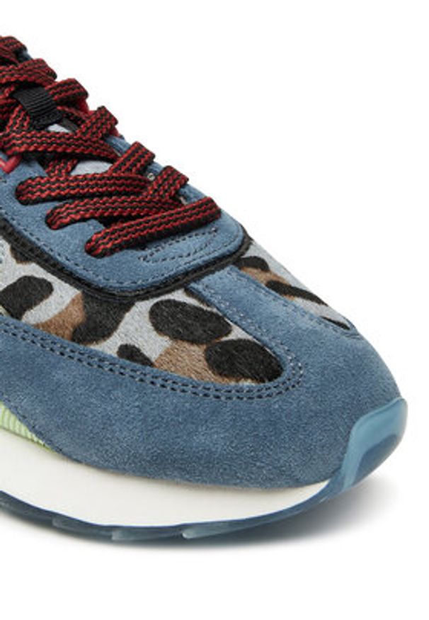 HOFF Sneakersy Art. 22503001 Niebieski. Kolor: niebieski. Materiał: zamsz, skóra