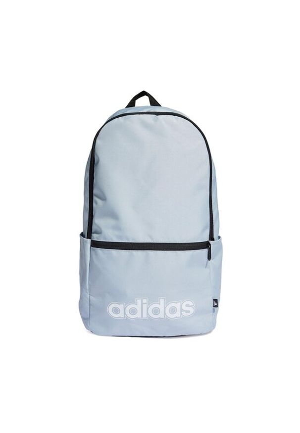 Adidas - adidas Plecak Classic Foundation Backpack IK5768 Błękitny. Kolor: niebieski. Materiał: materiał