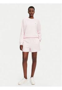TOMMY HILFIGER - Tommy Hilfiger Szorty sportowe UW0UW05800 Różowy Regular Fit. Kolor: różowy. Materiał: bawełna