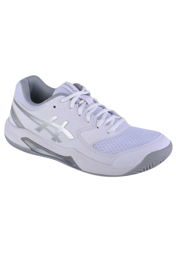 Buty do tenisa damskie Asics Geldedicate 8 Clay. Kolor: szary, wielokolorowy, biały. Sport: tenis