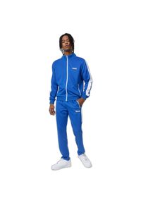 Dres Lonsdale Manhay. Kolor: niebieski, biały, wielokolorowy. Materiał: dresówka #1